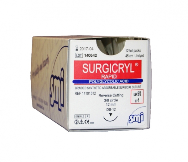 Surgicryl Rapid Naht, 3/0